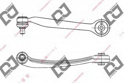 DJ PARTS da1327 -  Рычаг независимой подвески колеса, подвеска колеса